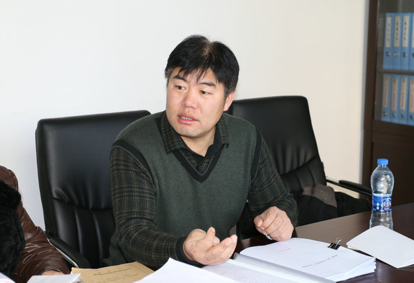 张宝林部长到我院检查指导"四进四信"工作